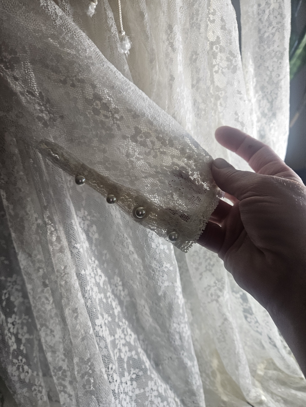 Vintage Gunne Sax Maxi Wedding Dress - Picture 4 of 10